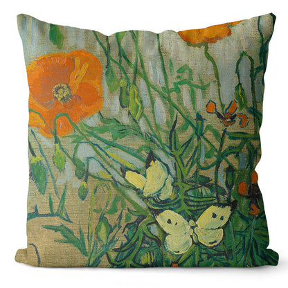 Coussin élégant de style paysage