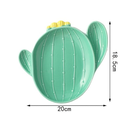 Ciotola e piatto di stoviglie in ceramica