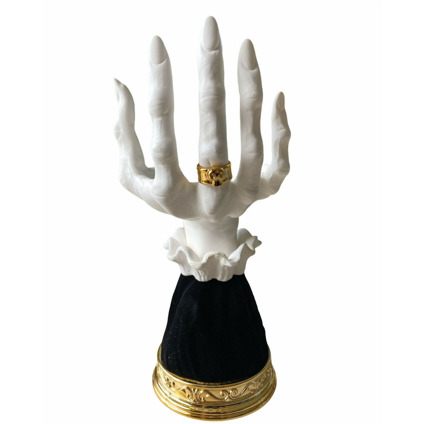 Portacandele mano strega di Halloween