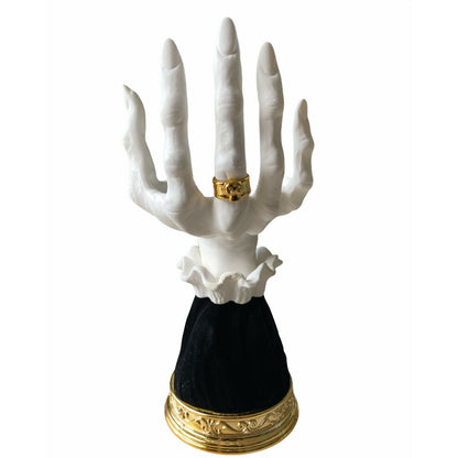 Portacandele mano strega di Halloween
