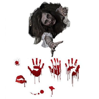 Adesivo da decorazione horror Halloween
