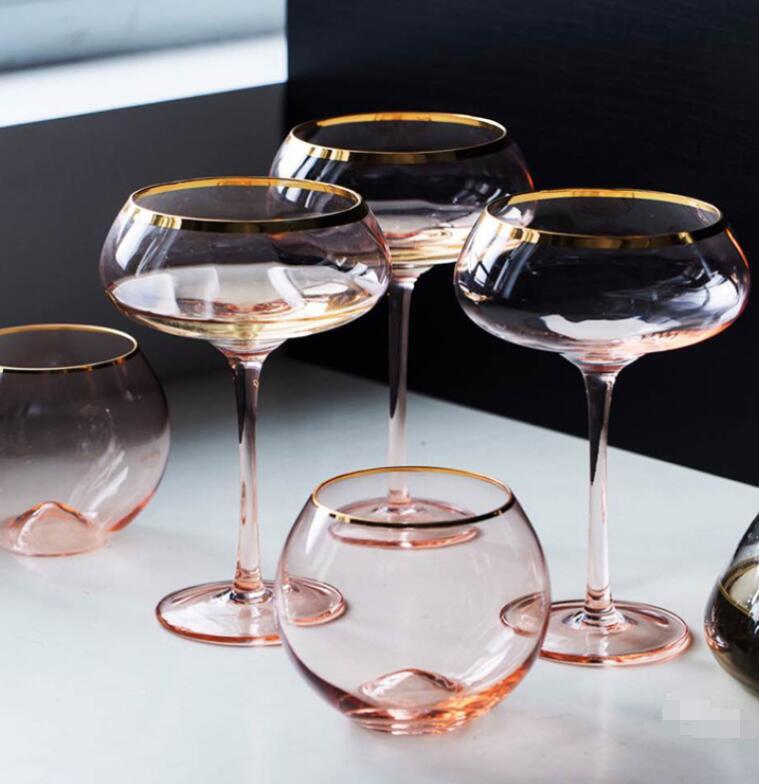 Ensemble de verres à champagne en cristal