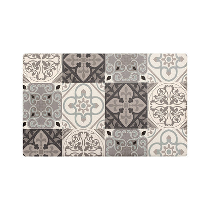 Tappeto a pelo corto stile astratto