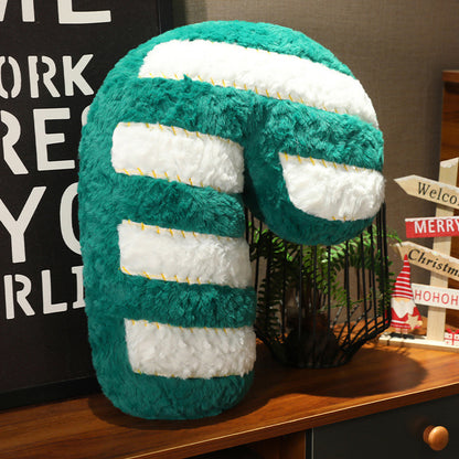 Cuscino in peluche natalizio