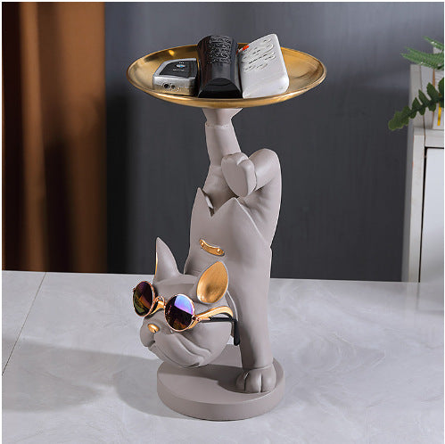 Vassoio portamonete a forma di cane