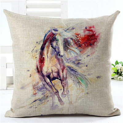 Pillowcase with portrait 