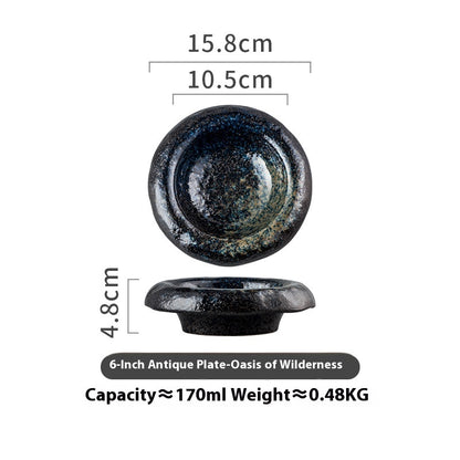 Piatto creativo in pietra