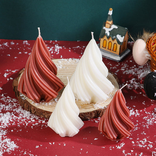 Candela a Forma di Albero di Natale