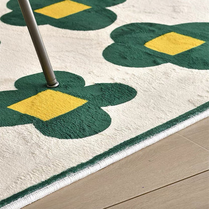 Tappeto con piccoli fiori