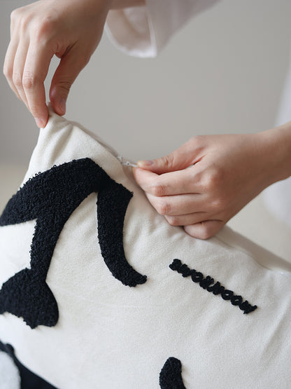 Federa per cuscino con tulipano