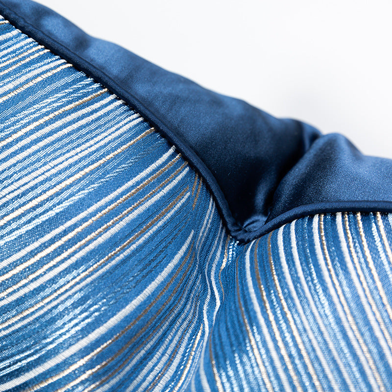 Federa blu per cuscino