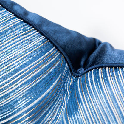 Federa blu per cuscino