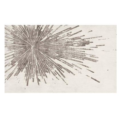 Tappeto a pelo corto stile astratto