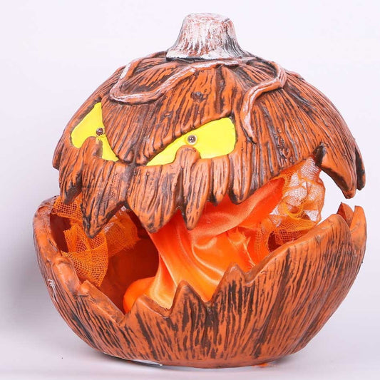 Decorazione Horror Halloween – Zucca da Giardino con Movimento e Suono