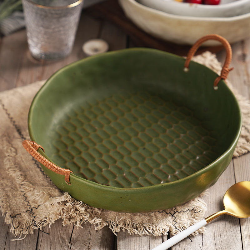 Piatto per Verdura e Frutta in Ceramica