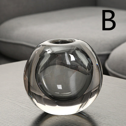 Vaso moderno in vetro