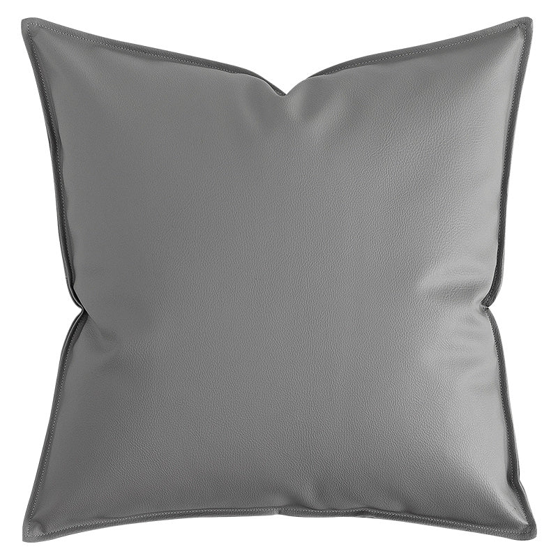 Leather cushion