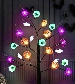 Albero luminoso LED di Halloween