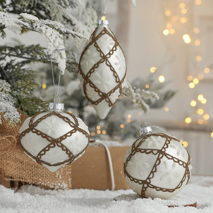 Decorazioni albero di Natale in vetro soffiato