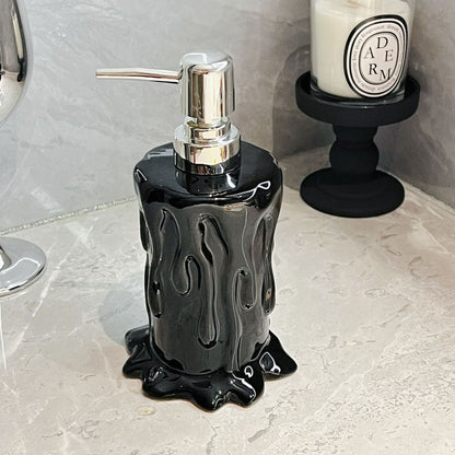 Dispenser per sapone in ceramica