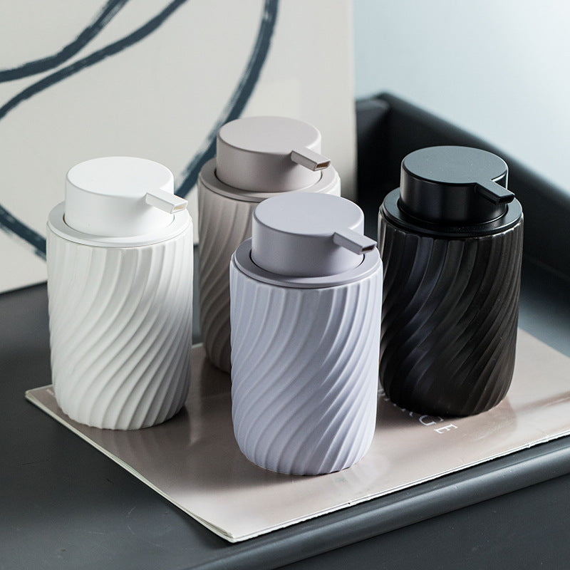 Dispenser per sapone in ceramica