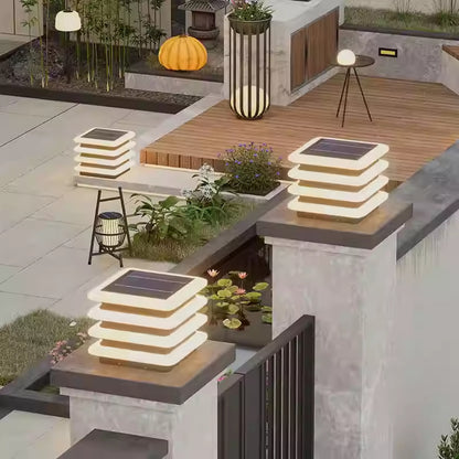 Lampe solaire d'extérieur étanche