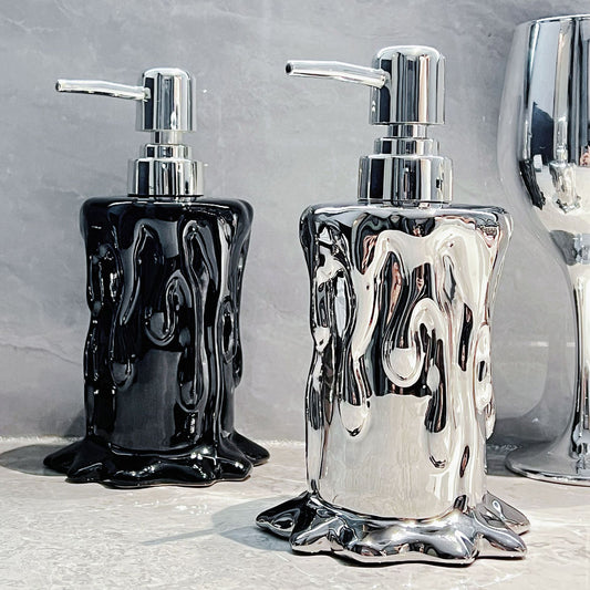 Dispenser per sapone in ceramica