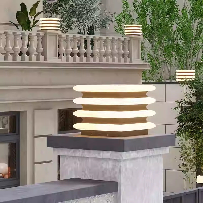 Lampe solaire d'extérieur étanche