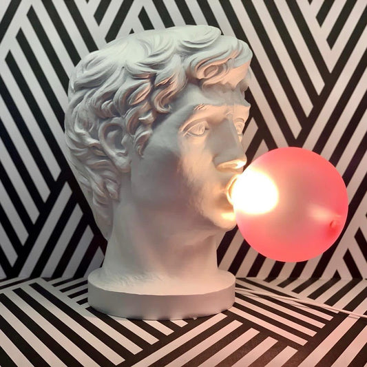 Lampada da Scrivania a Bolle Scultoree