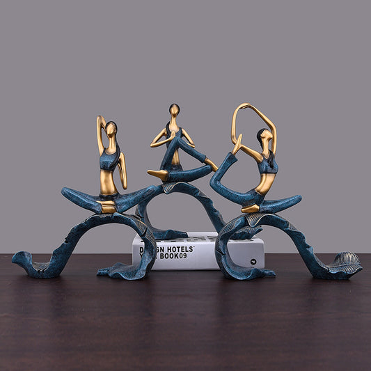 Sculture statue figura yoga