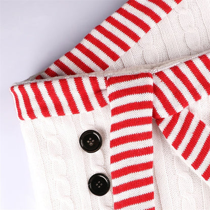 Gonna per albero di Natale – Modello sciarpa bianca in lana