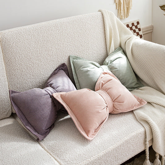 Cuscino a forma di fiocco