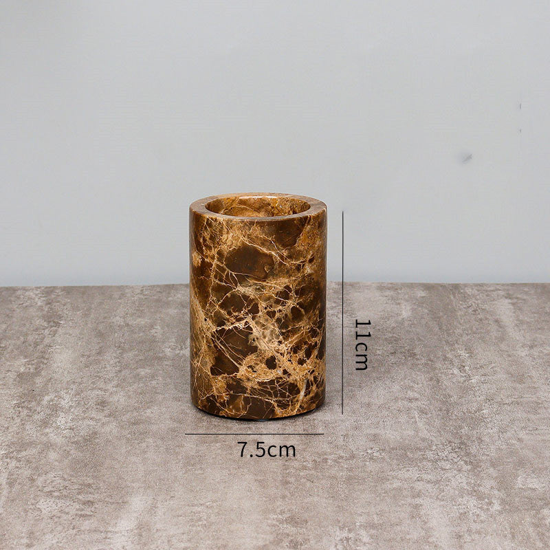 Accessori bagno in marmo