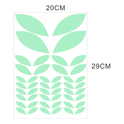 Decorazione di Halloween – Adesivi murali fluorescenti a tema horror