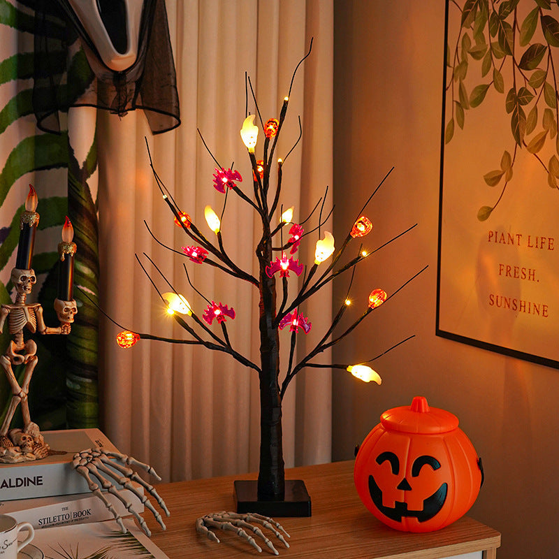 Albero luminoso LED di Halloween