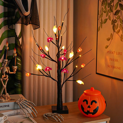 Albero luminoso LED di Halloween