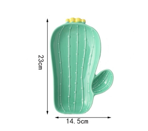 Ciotola e piatto di stoviglie in ceramica