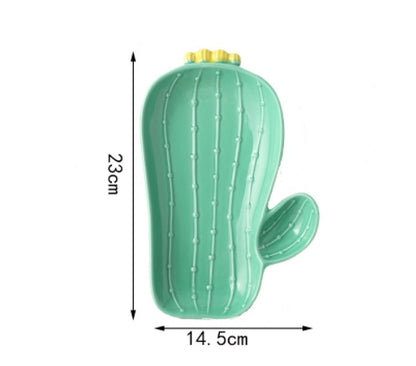 Ciotola e piatto di stoviglie in ceramica