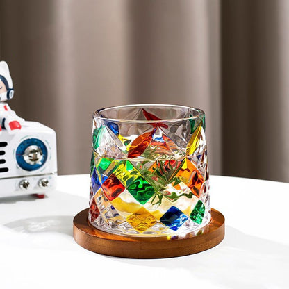 Bicchiere Colorato con Portabicchiere