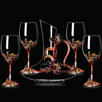 Creative Glass Goblet Gift Set 