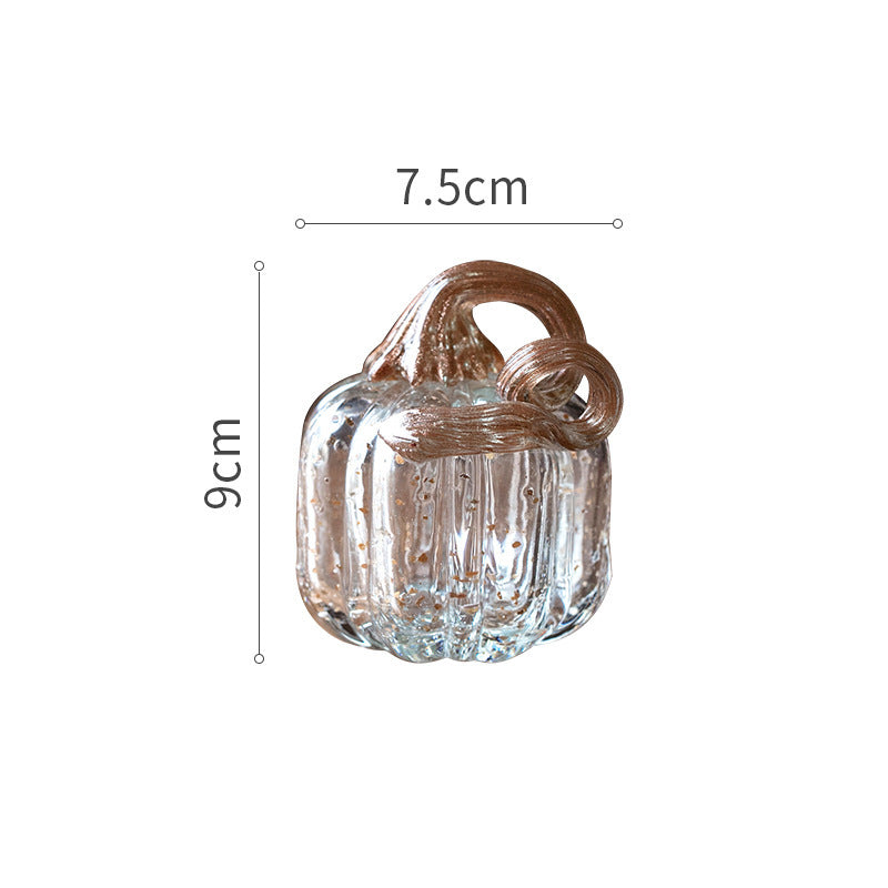 Zucca di vetro decorativa