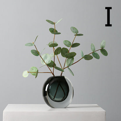 Vaso moderno in vetro