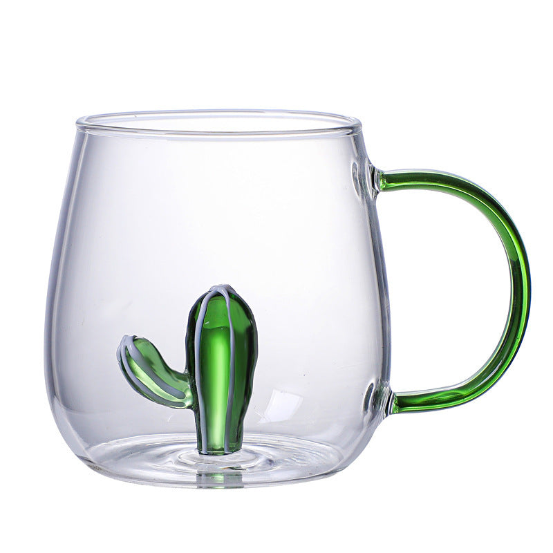 Glass Mug with 3D Accessory