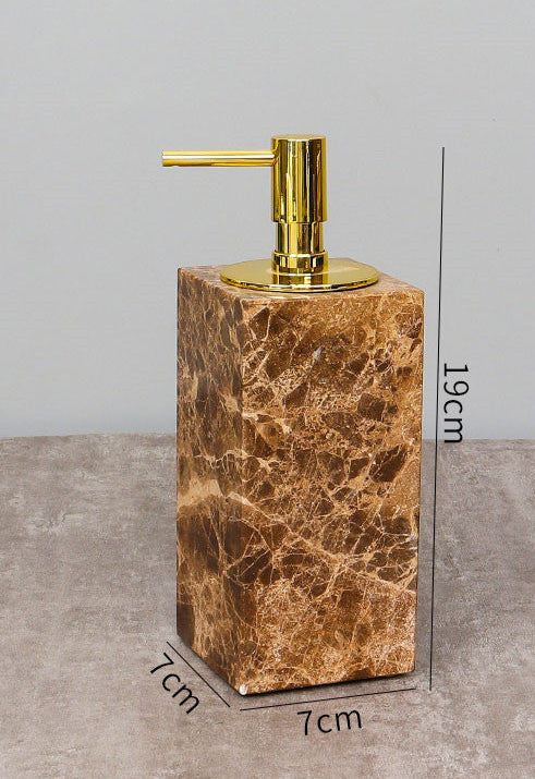 Accessori bagno in marmo