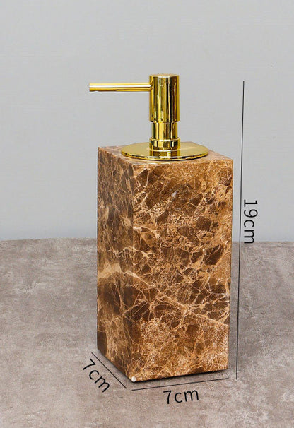 Accessori bagno in marmo