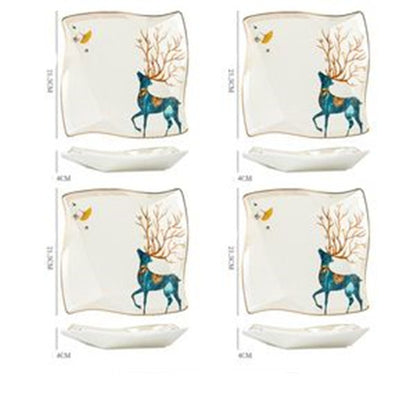 Piatto in porcellana