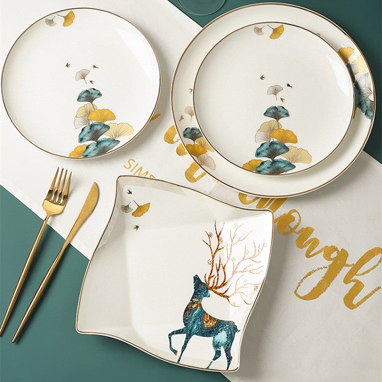 Piatto in porcellana