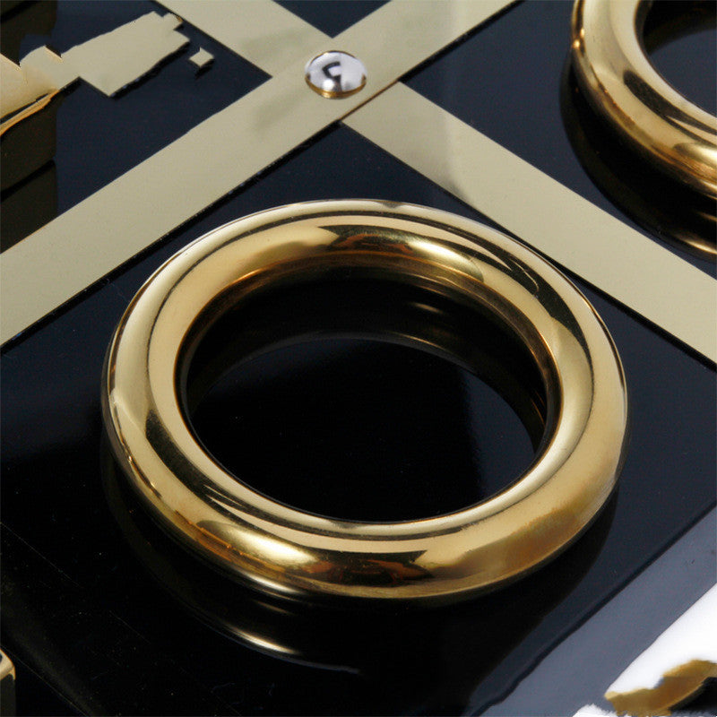 Decorazione Tris in acciaio inox