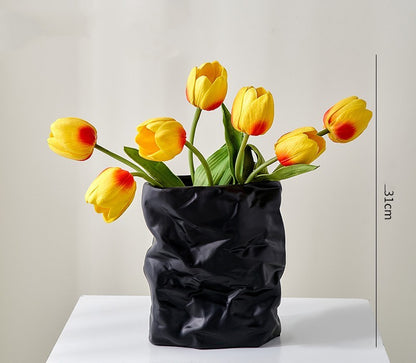 Decorazione vaso in ceramica