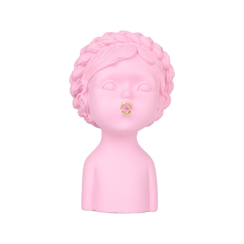 Ornamenti statua scultura bambino